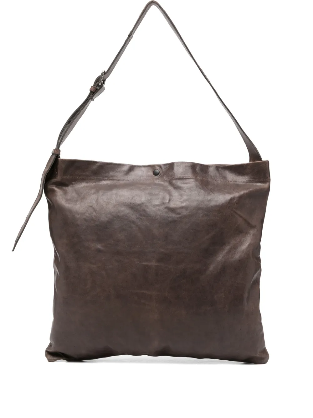 SOMMET large Lidia leather shoulder bag | Brown | Image 1