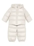 Moncler Enfant quilted hooded snowsuit - Neutrals