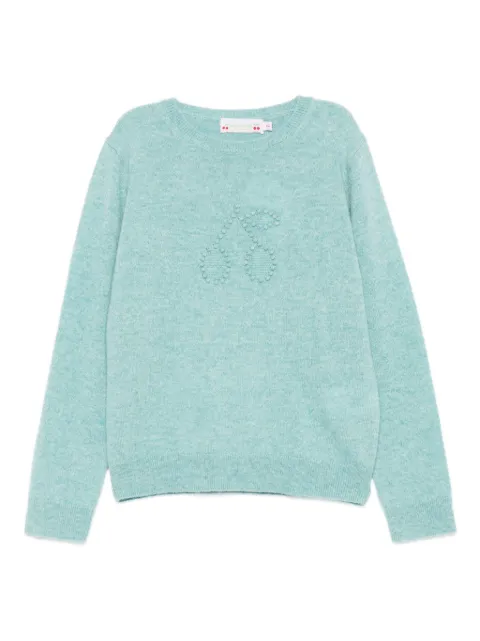 Bonpoint logo-embroidered cashmere sweater