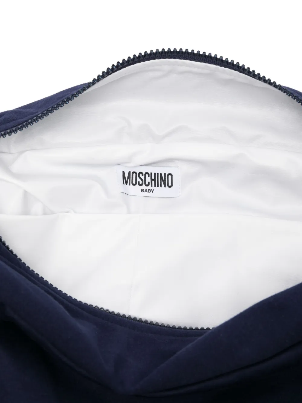 Moschino Kids teddy-print changing bag Blauw
