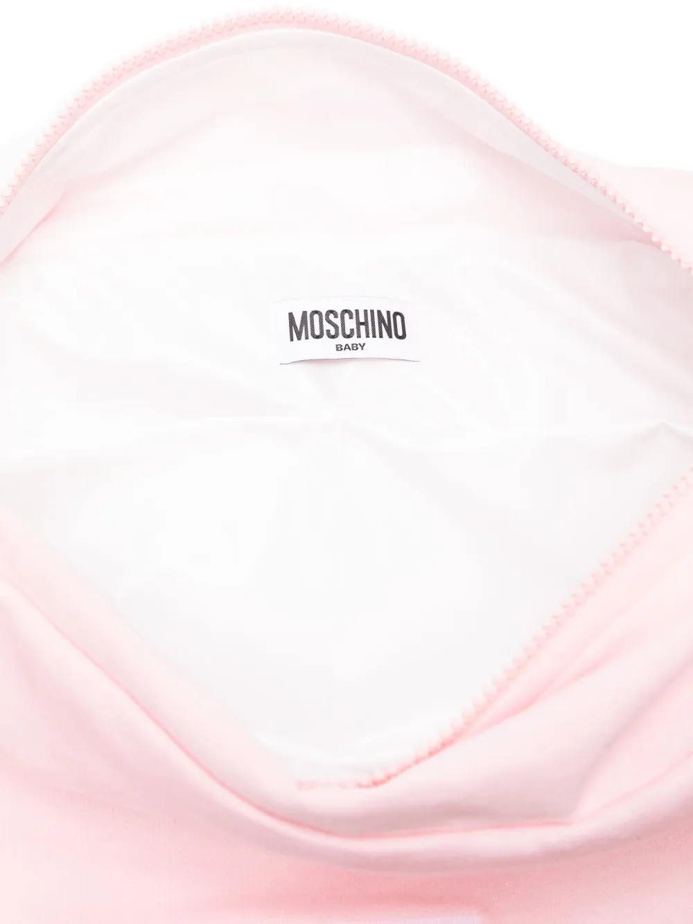 Moschino Kids Luiertas met teddybeerprint Roze