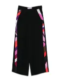 PUCCI Junior geometric-pattern trousers - Black