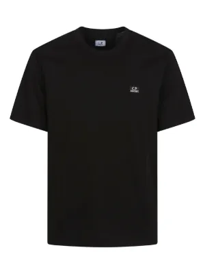 C.P. Company ブラック レンズ付きTシャツ Mサイズ C.P. Company ロゴ Tシャツ | ブラック | FARFETCH JP
