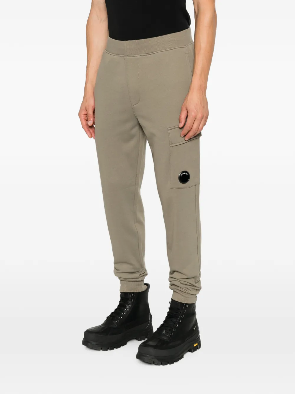 C.P. Company Trainingsbroek met lens-detail Grijs