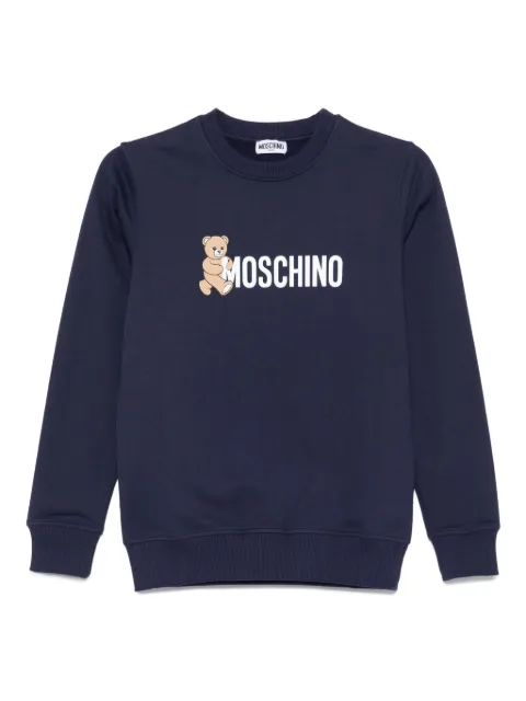 Moschino Kids teddy-print sweatshirt