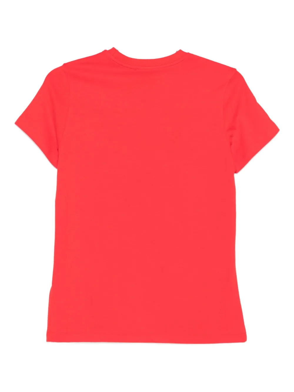 Moschino Kids teddy-print cotton T-shirt Rood