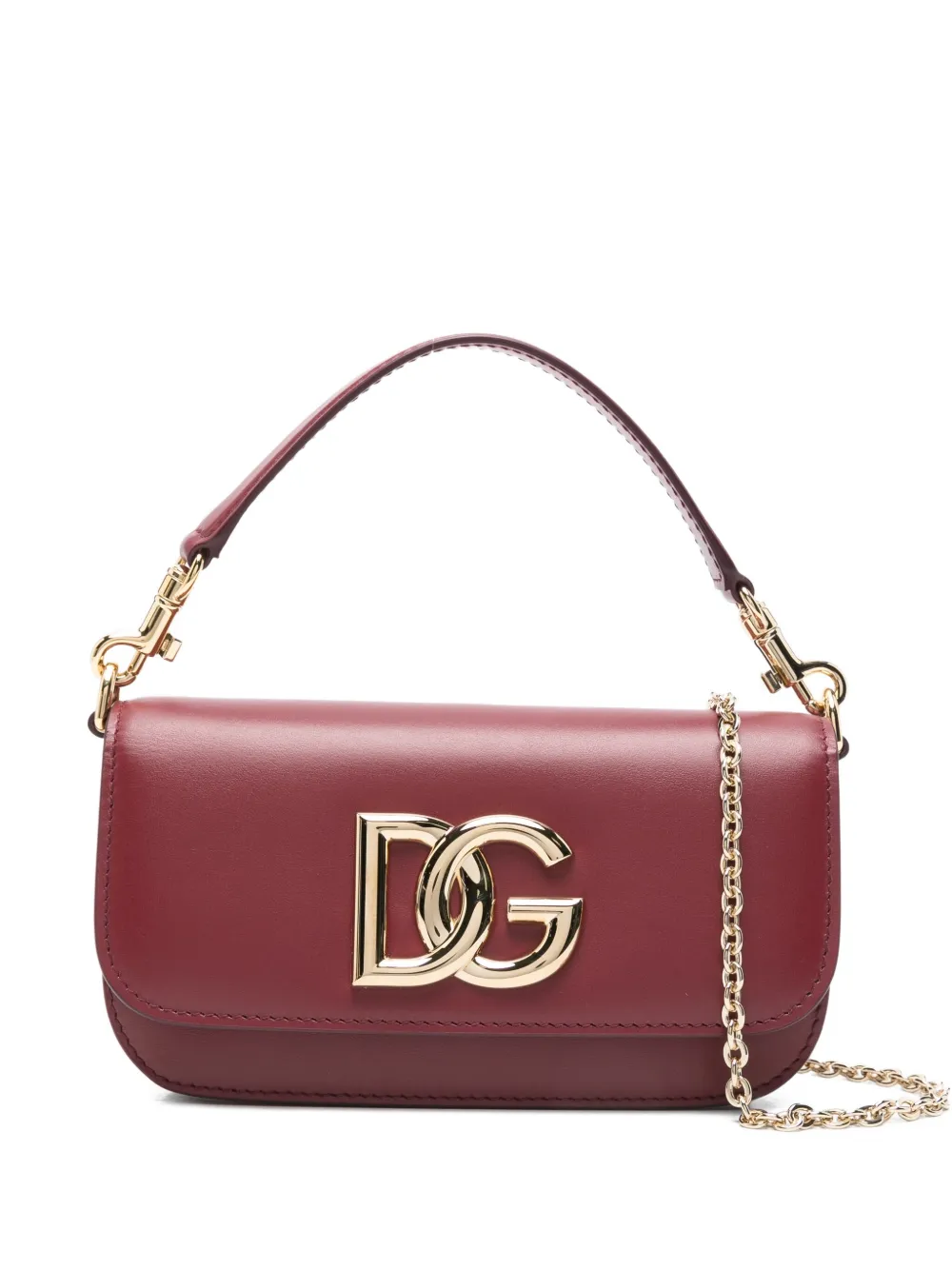 Dolce & Gabbana 3.5 logo-plaque tote bag | Red | Image 1
