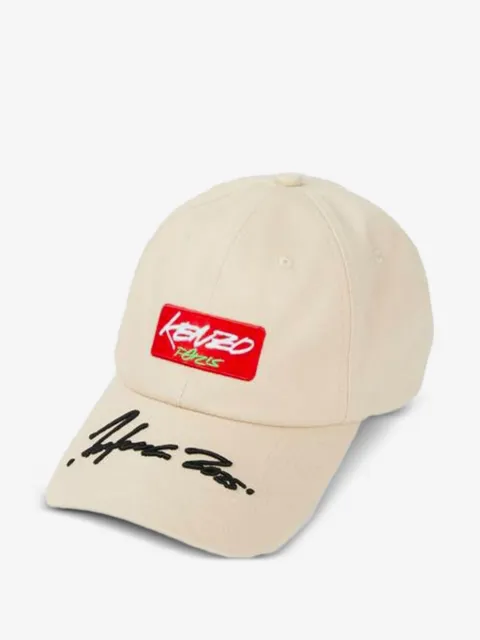 Kenzo gorra de béisbol con parche del logo