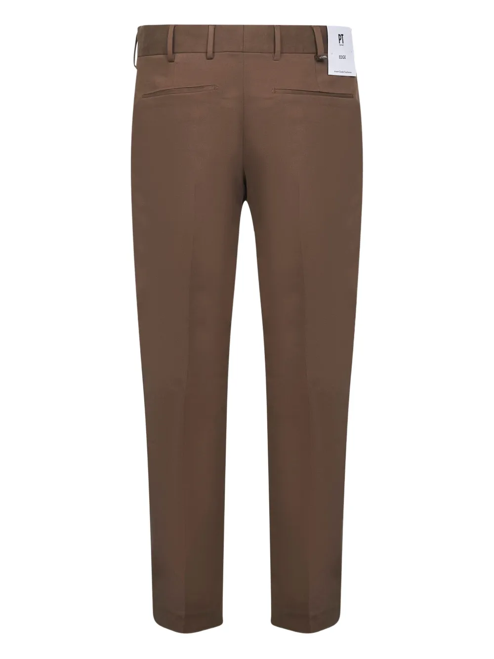 PT Torino pressed-crease trousers - Bruin