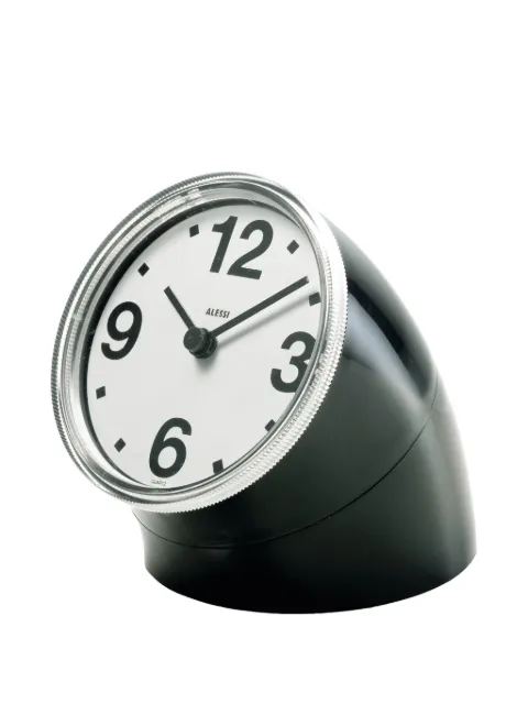Alessi curved-base clock