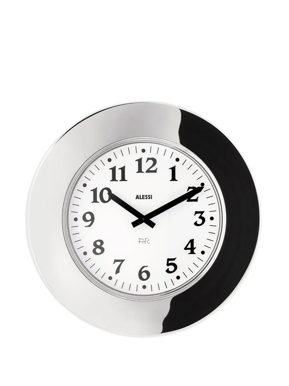 Alessi steel-frame wall clock | Grey | Image 1