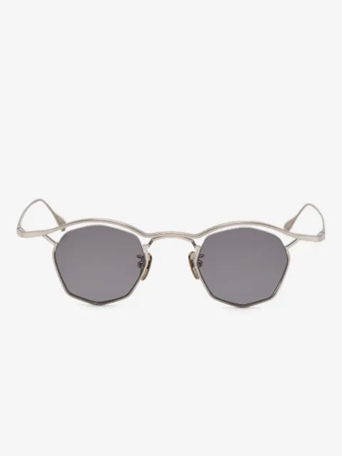 Factory900 x Titanos irregular-frame sunglasses