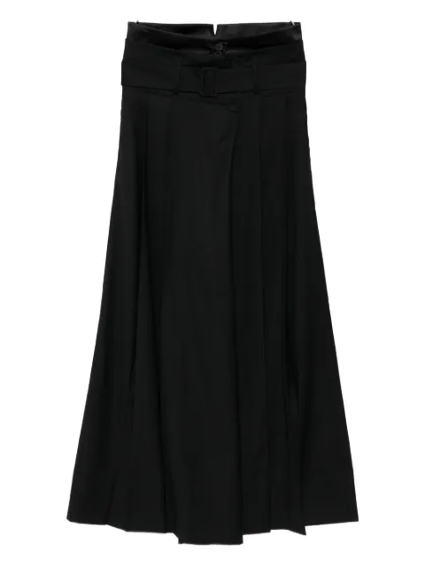 Gaze De Lin layered pleated trousers