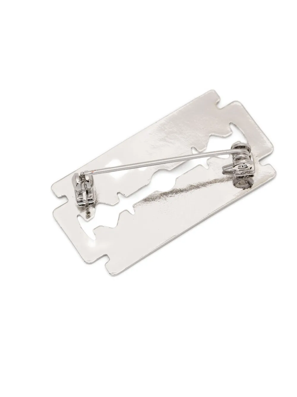 Undercover Laser Brooch In Metallic