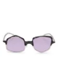 Factory900 Irregular-frame sunglass - Black