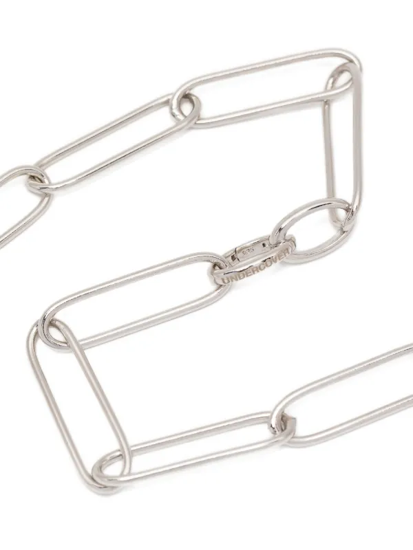 小物 UNDERCOVER 25AW decorative safety pin Undercover safety-pin Necklace | Silver | FARFETCH GE