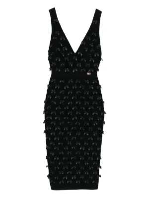 新品同様⭐︎エリザベッタフランキ⭐︎スパンコール ドレス スパンコール ELISABETTA FRANCHI(エリザベッタ フランキ