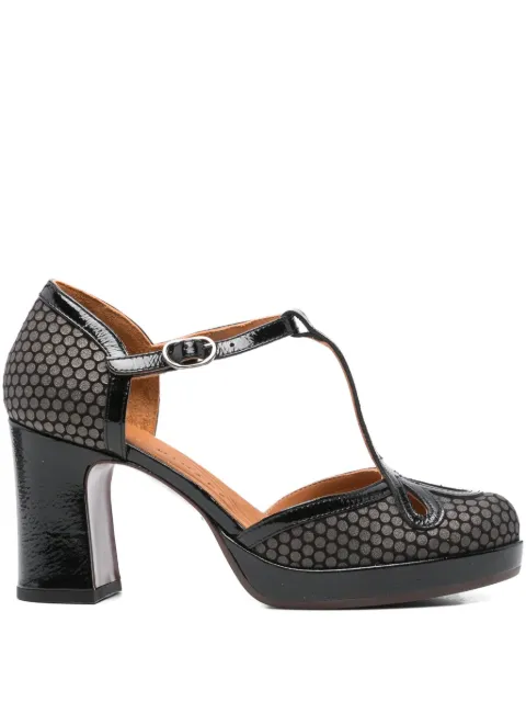 Chie Mihara 70mm patterned pumps