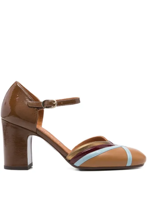Chie Mihara 70mm leather ankle-strap pumps