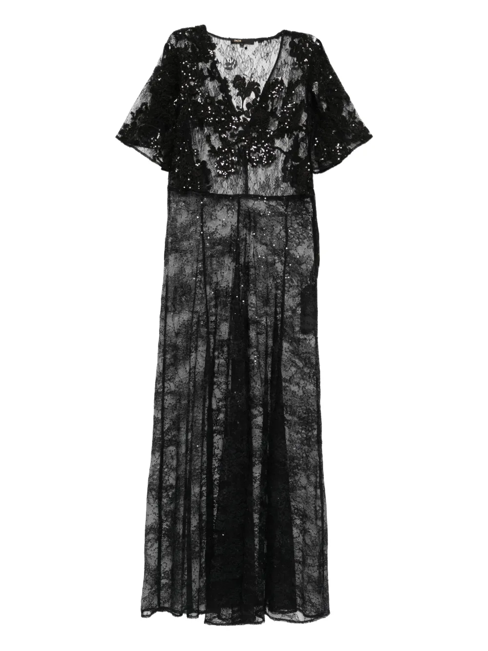 Maje sequin-embellished maxi dress | Black | Image 1