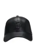 BOSS monogram-logo hat - Black