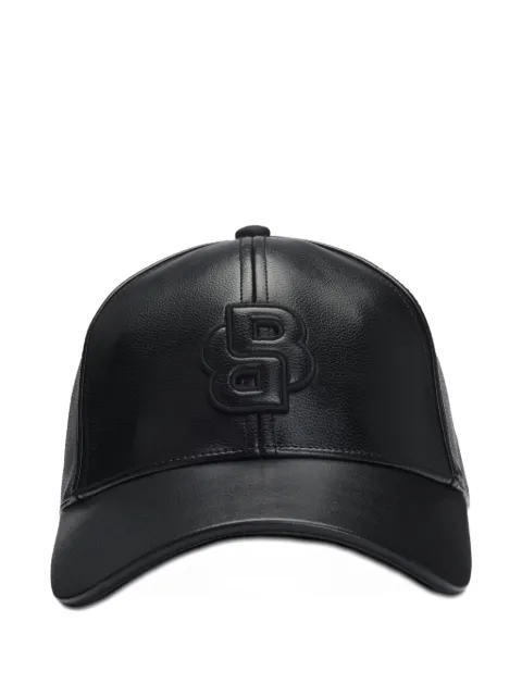 BOSS monogram-logo hat
