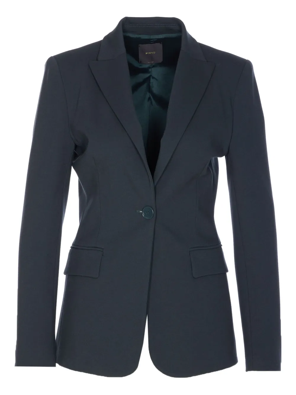 PINKO Jack met V-hals en knopen Groen