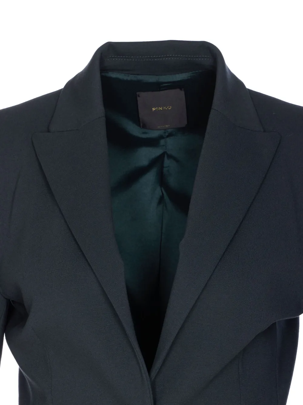 PINKO Jack met V-hals en knopen Groen