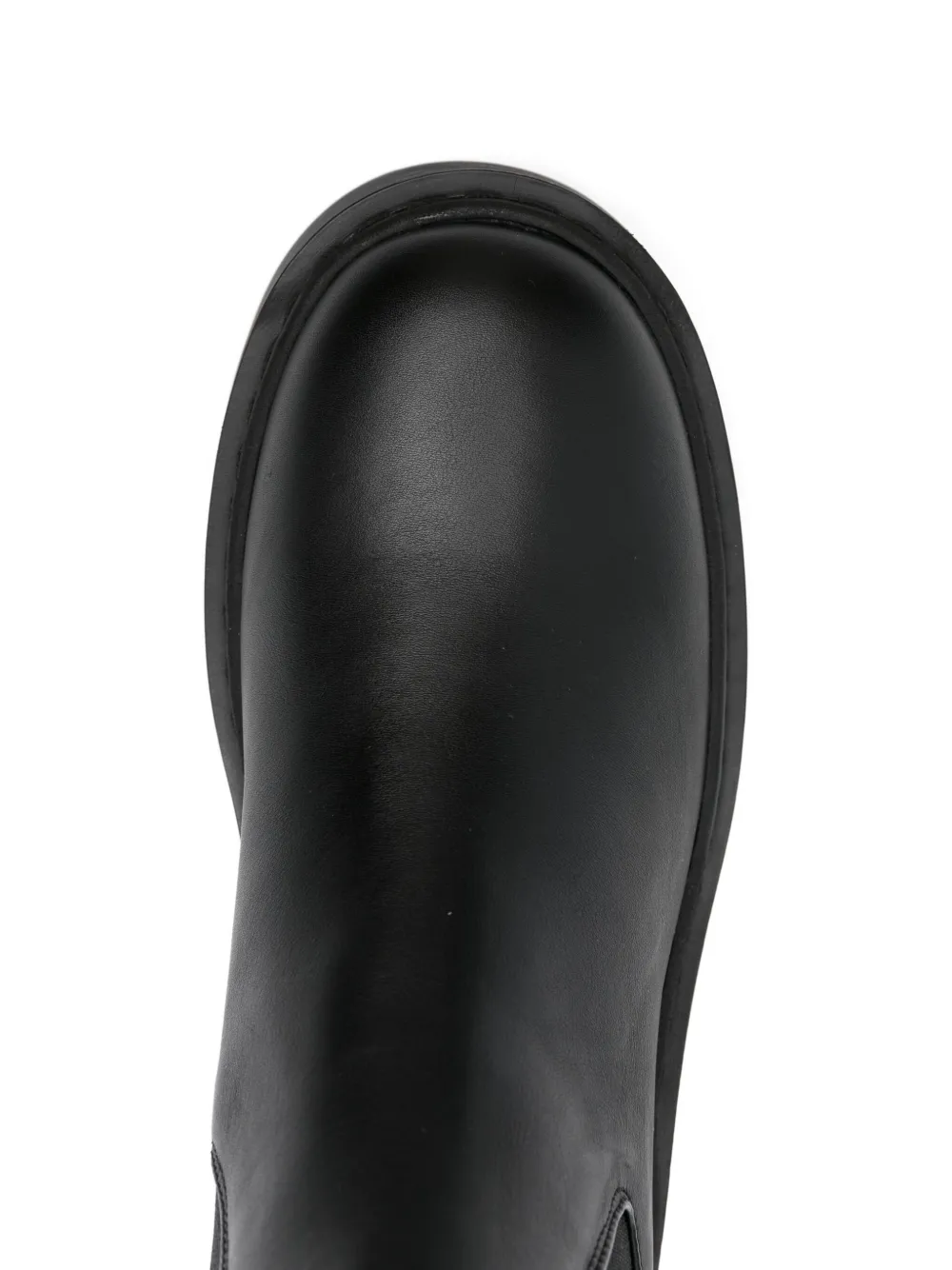 Vic Matie platform elastic-insert boots Black
