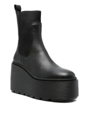 ブーツその他 Vic Matie Chunky Platform Ankle Boots With Side Zipper Vic Matie Vic Matié Chunky Platform Ankle Boots With Side