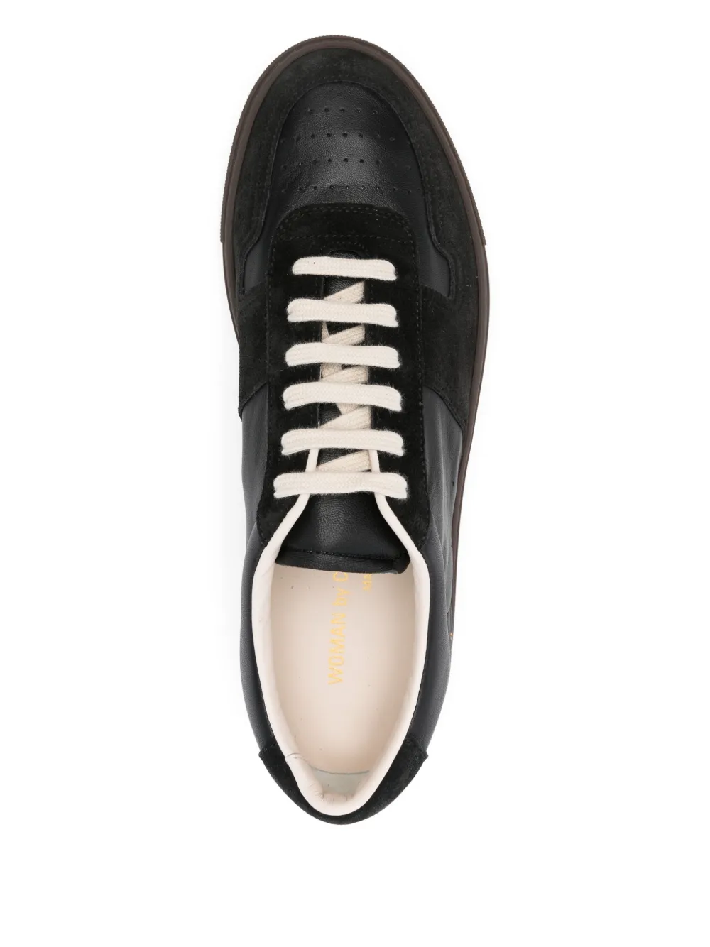 Common Projects panelled low-top sneakers Black