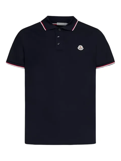 Moncler piqué polo shirt