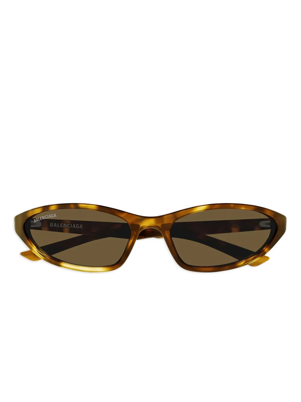 Balenciaga Eyewear cat-eye frame full-rim sunglasses Bruin