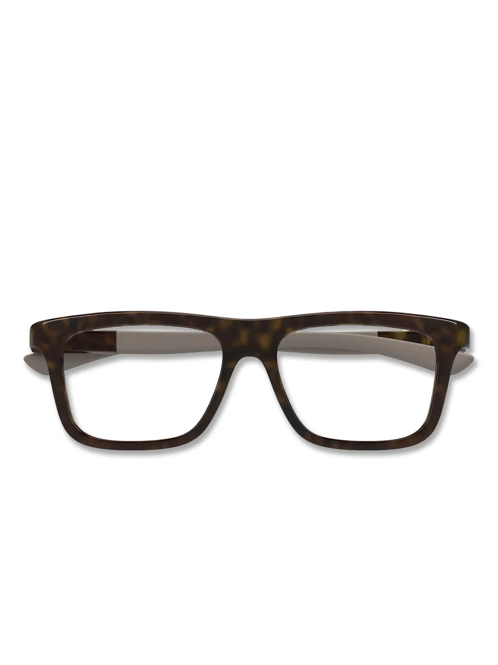 Gucci Eyewear square full-rim eyeglasses Bruin
