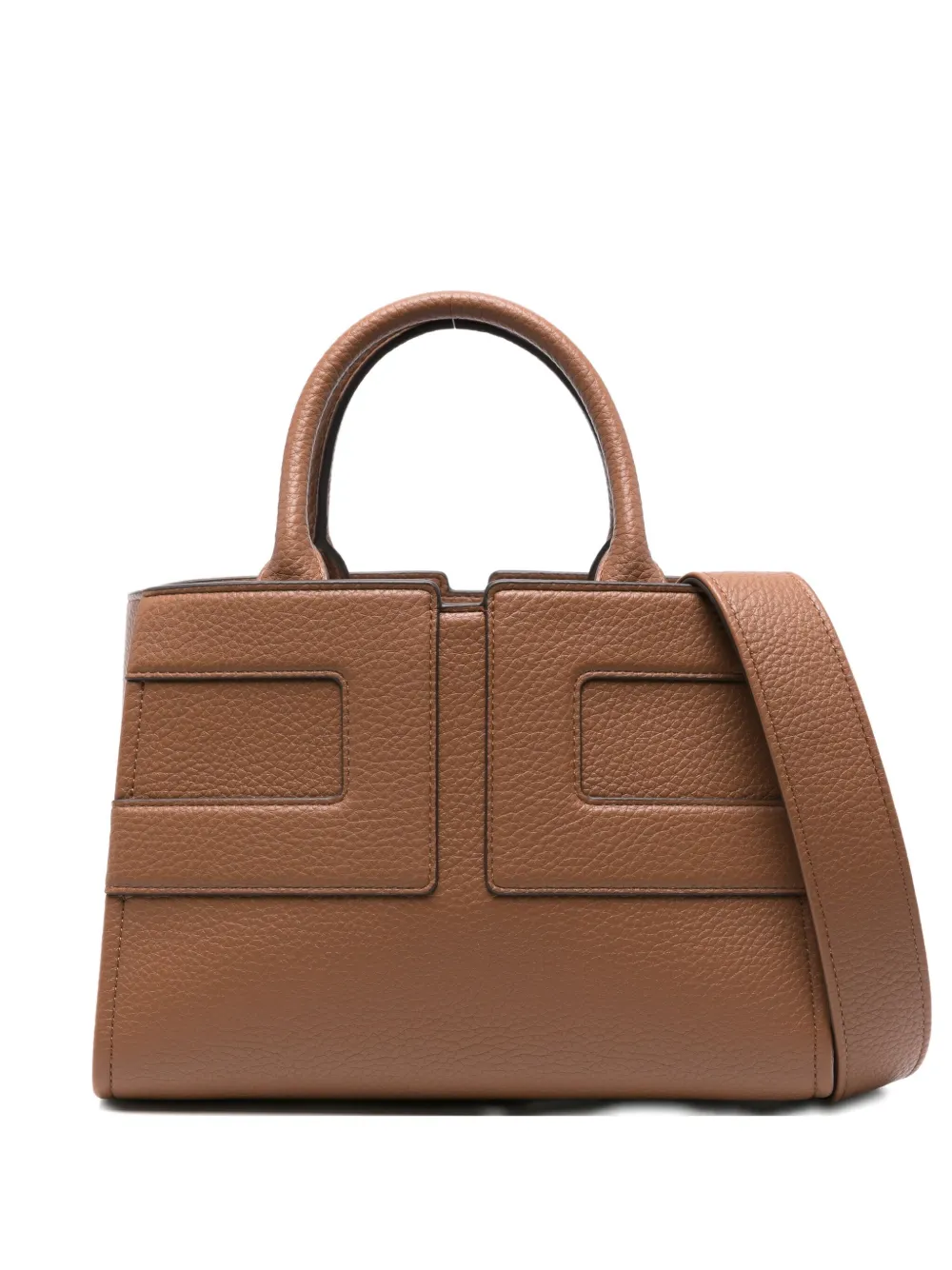 panelled tote bag