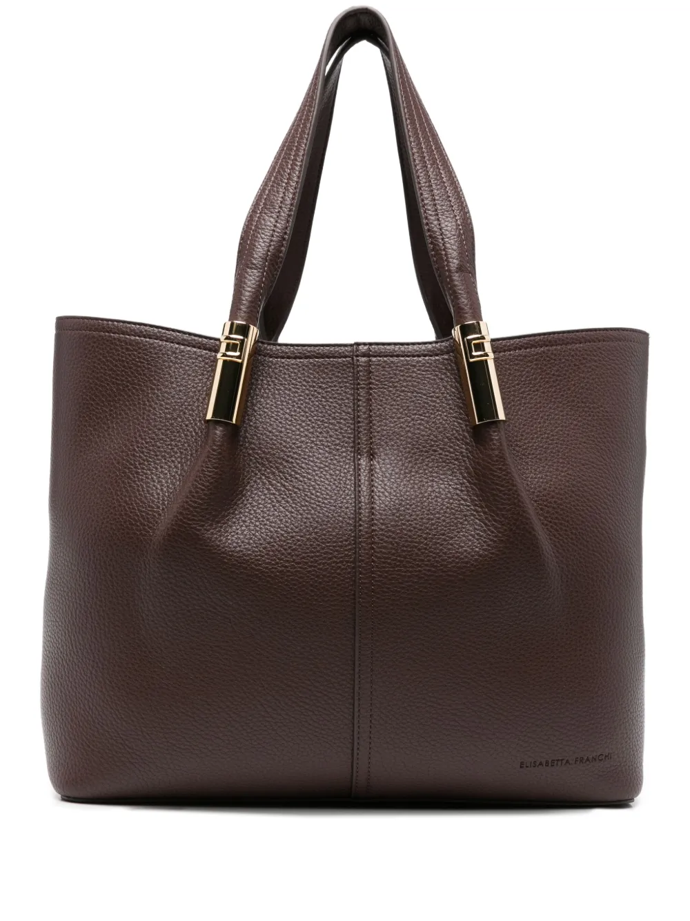 Elisabetta Franchi clasp-detail tote bag Bruin