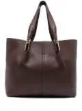 Elisabetta Franchi clasp-detail tote bag - Brown
