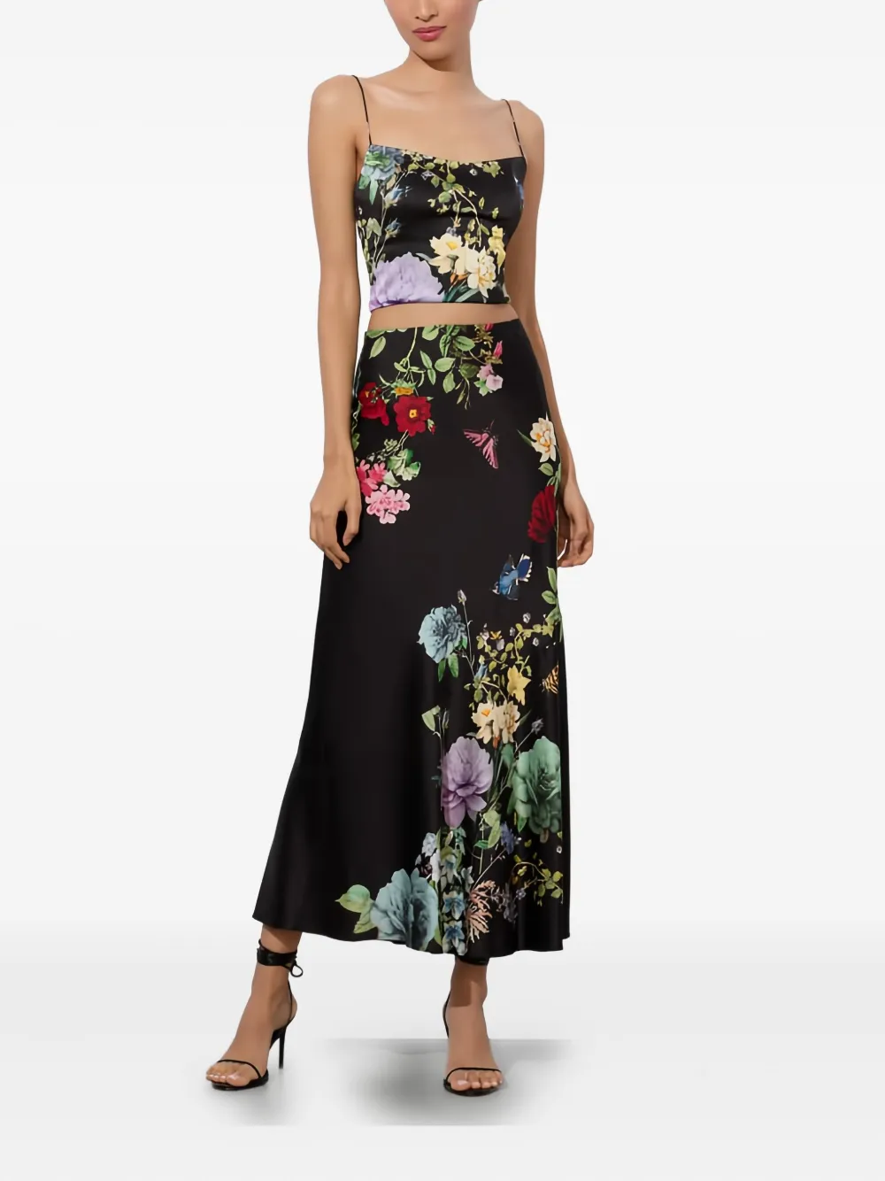 alice + olivia floral-print top | Vests & Tank Tops | Image 2