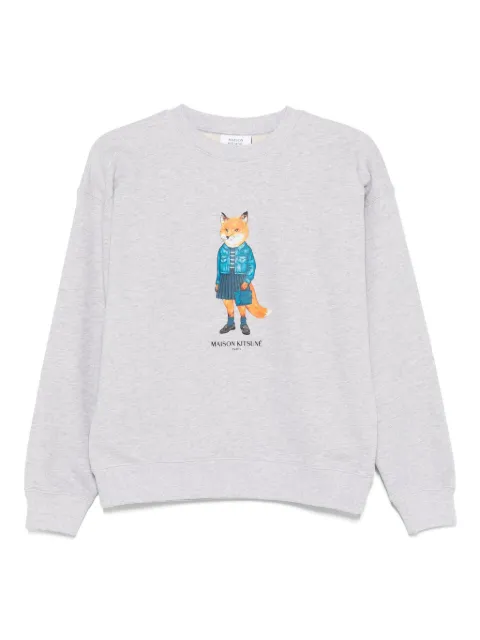 Maison Kitsuné Dressed Fox print sweatshirt
