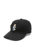 Maison Kitsuné Dressed Fox-embroidered baseball cap - Black