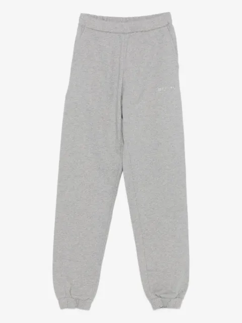 The Attico pantalon de jogging à logo brodé