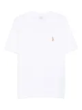 Maison Kitsuné fox embroidered T-shirt - White