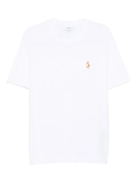 Maison Kitsuné fox embroidered T-shirt