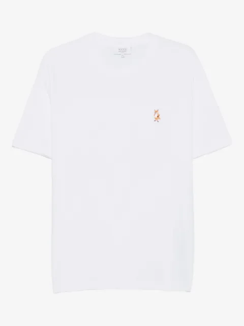 Maison Kitsuné playera con bordado Fox