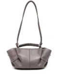 Hereu Arta braided-handle shoulder bag - Grey