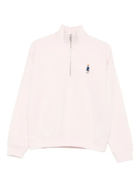 Maison Kitsuné embroidered-logo sweatshirt