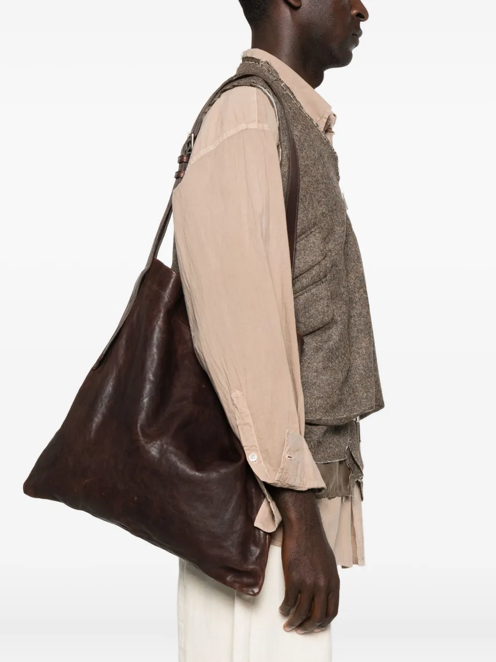 SOMMET buckle-strap leather tote bag | Women | Image 2