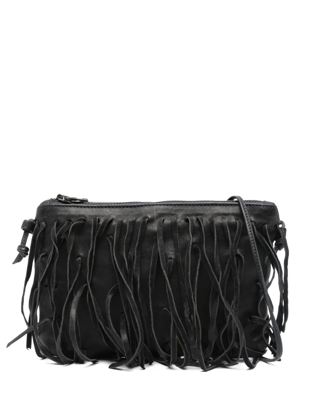 fringes leather bag