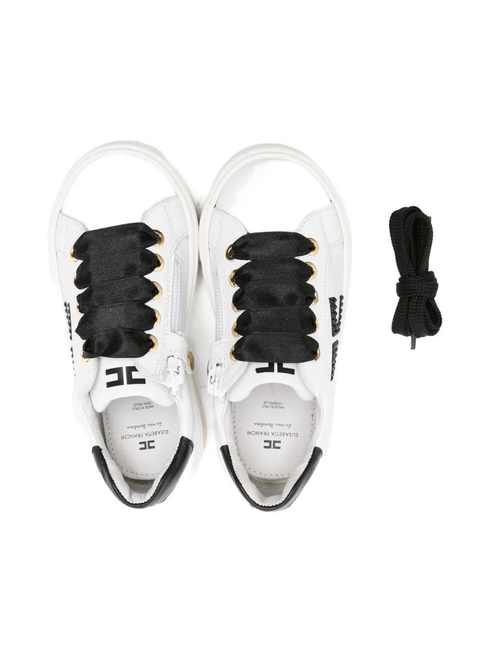 Elisabetta Franchi La Mia Sneakers In White