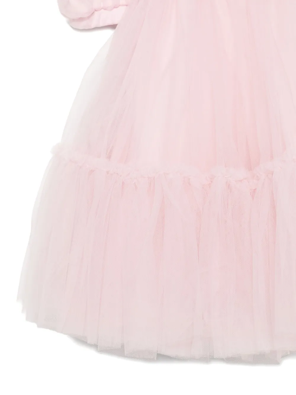 Monnalisa Tulen jurk Roze